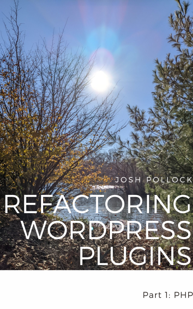 Cover of Refactoring WordPress Plugins part 1